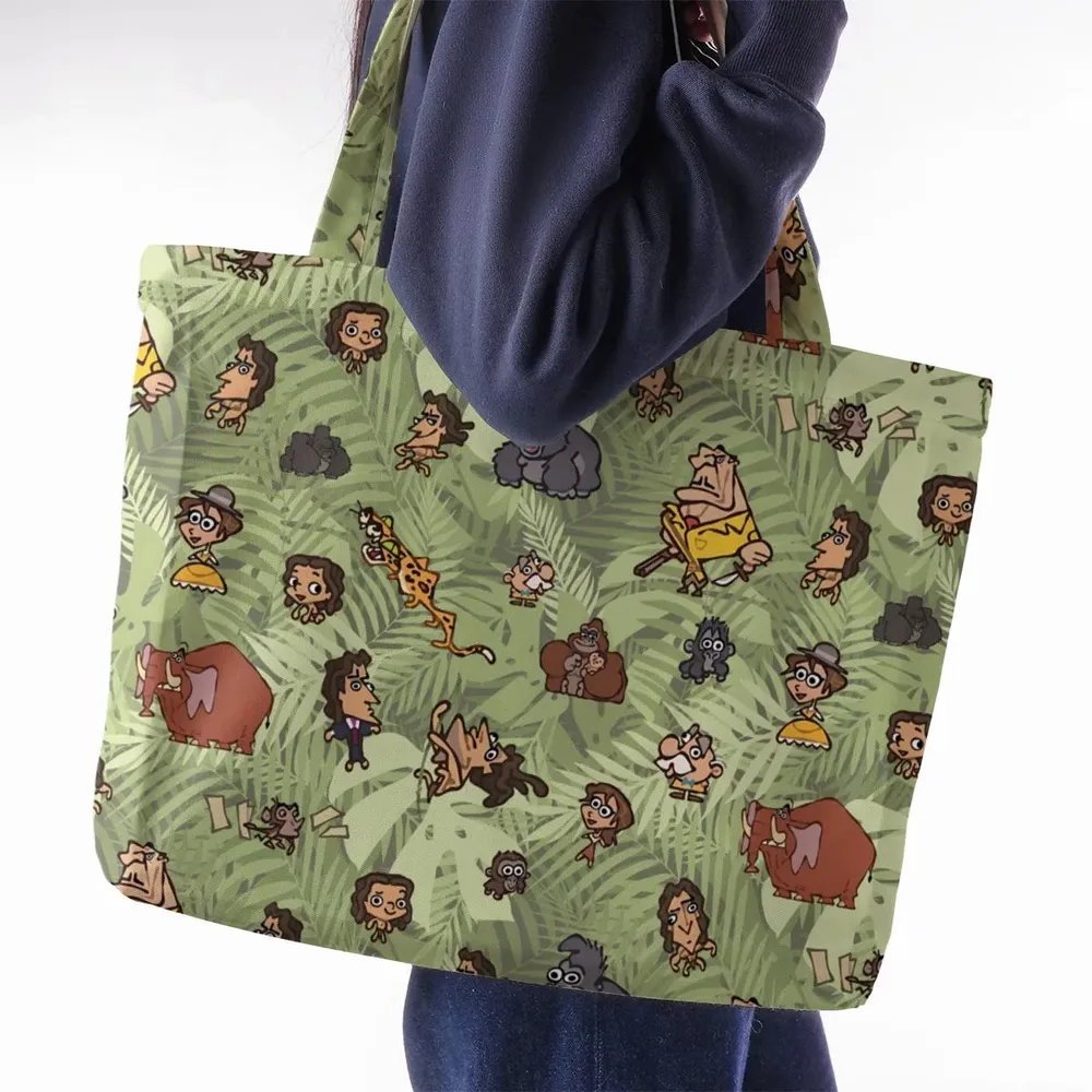 Tarzan Characters Large Tote Bag - 2