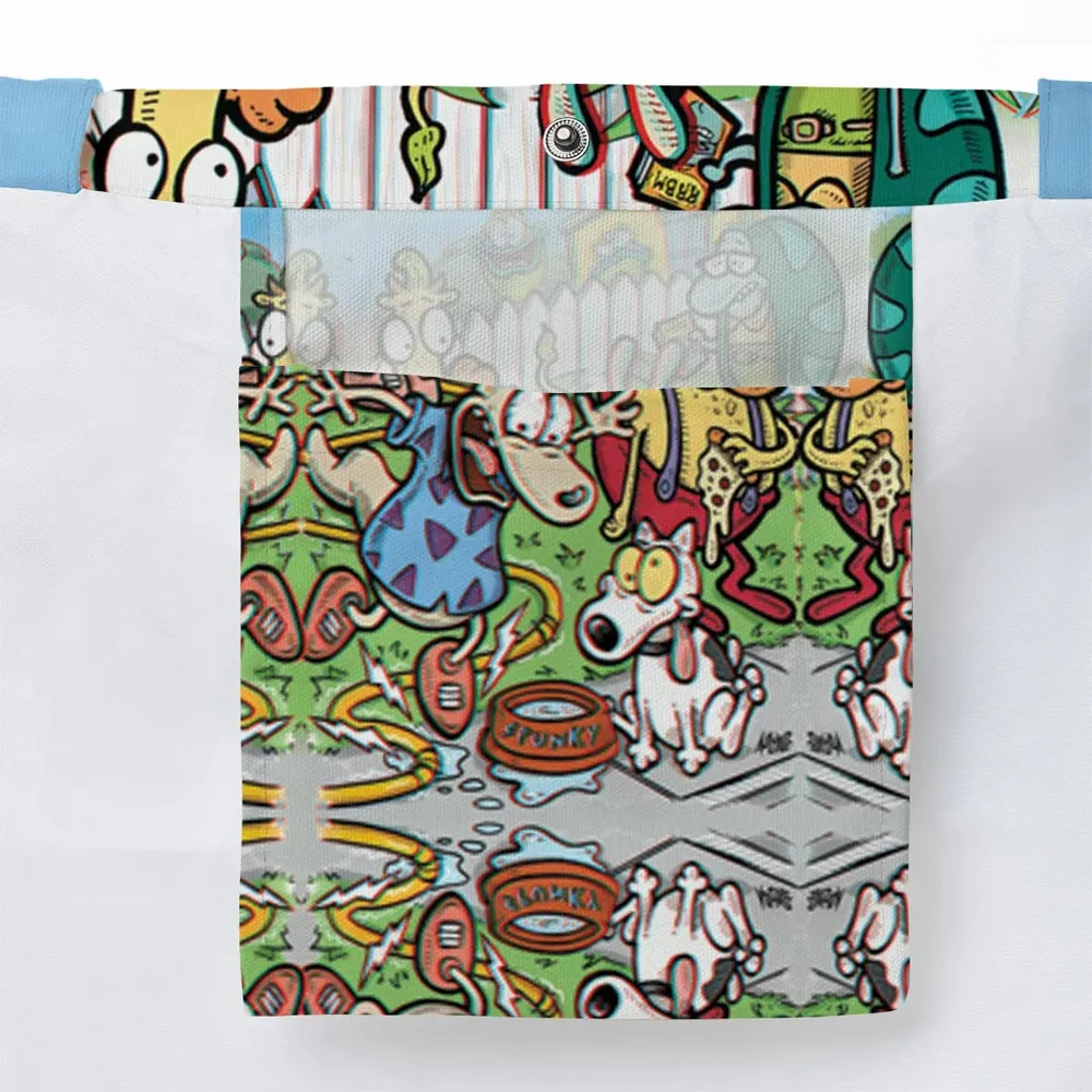 Spunky Style Rocko's Modern Life Large Tote Bag - 3