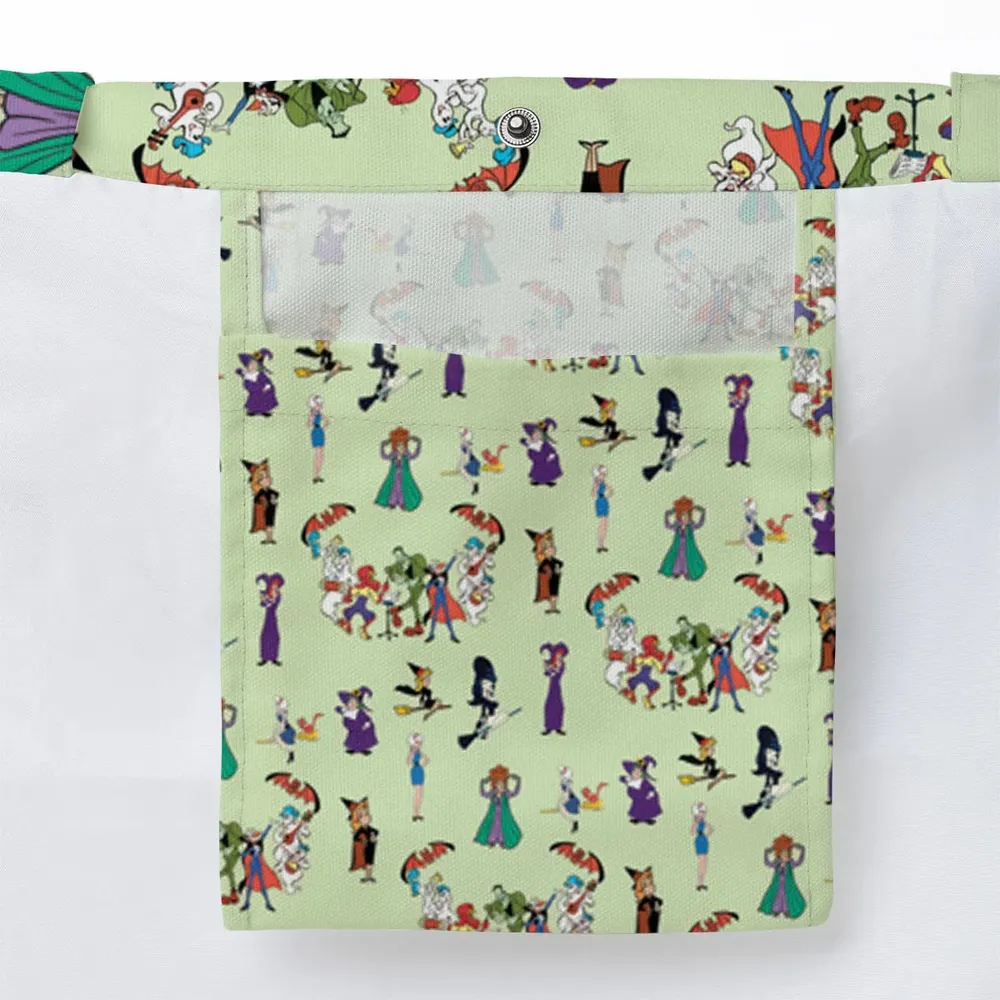 Witches Cartoon Characters Large Tote Bag - 3