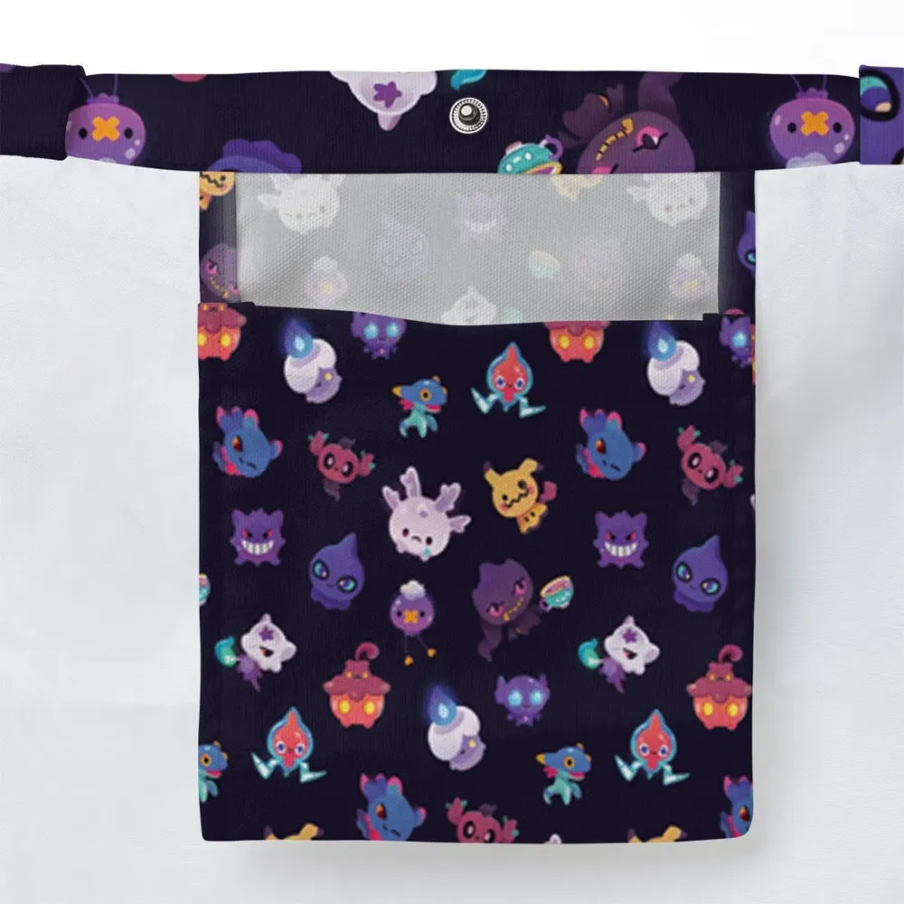 Cute Ghost Type Large Tote Bag - 3