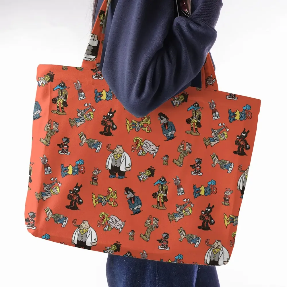 Cast of Peter Porker Large Tote Bag - 2