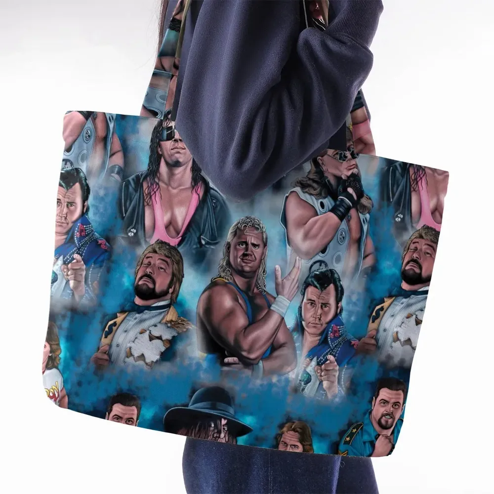 90s Wrestlers Large Tote Bag - 2