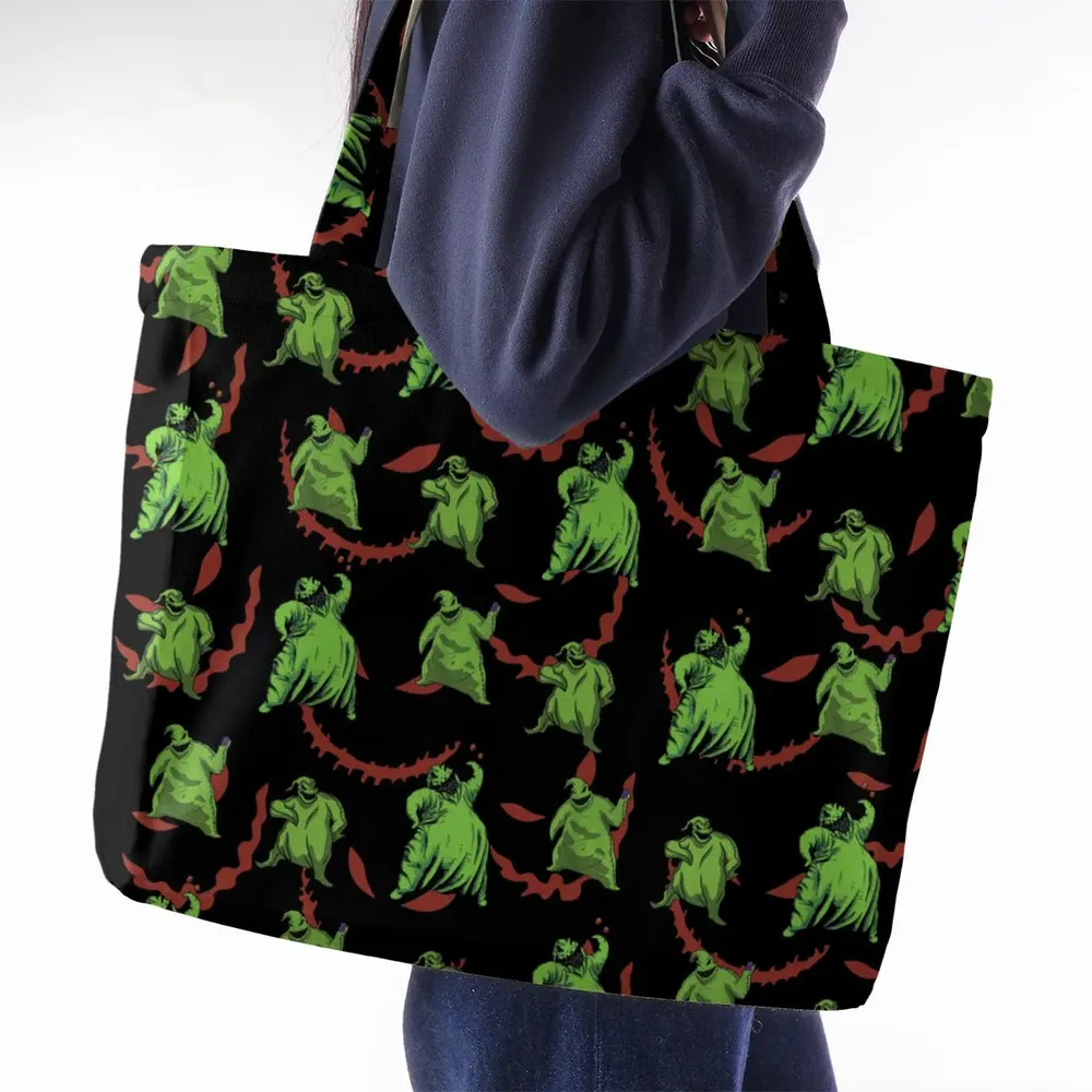 Oogie Boogie Pattern Large Tote Bag - 2