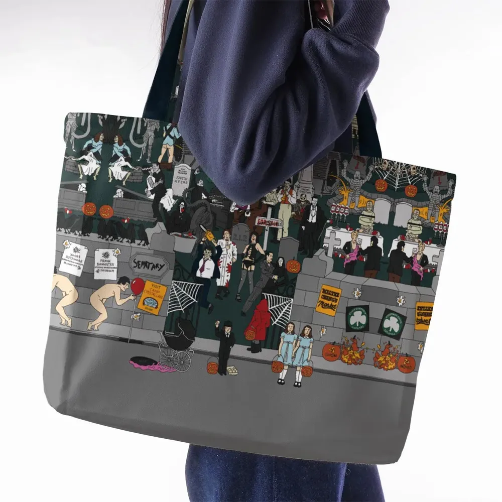 Horror Street Large Tote Bag - 2