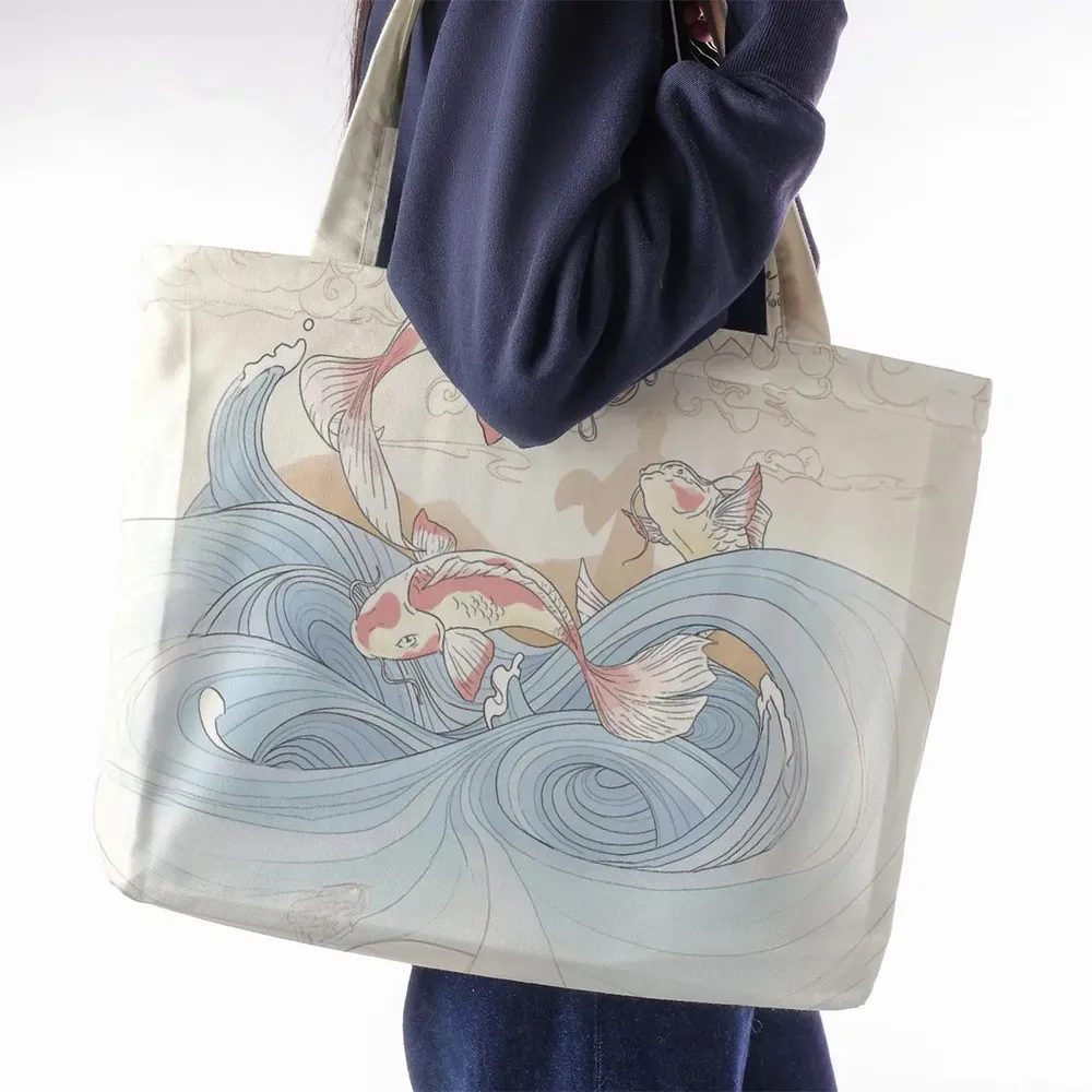 Kyoshi Island Avatar The Last Airbender Large Tote Bag - 2