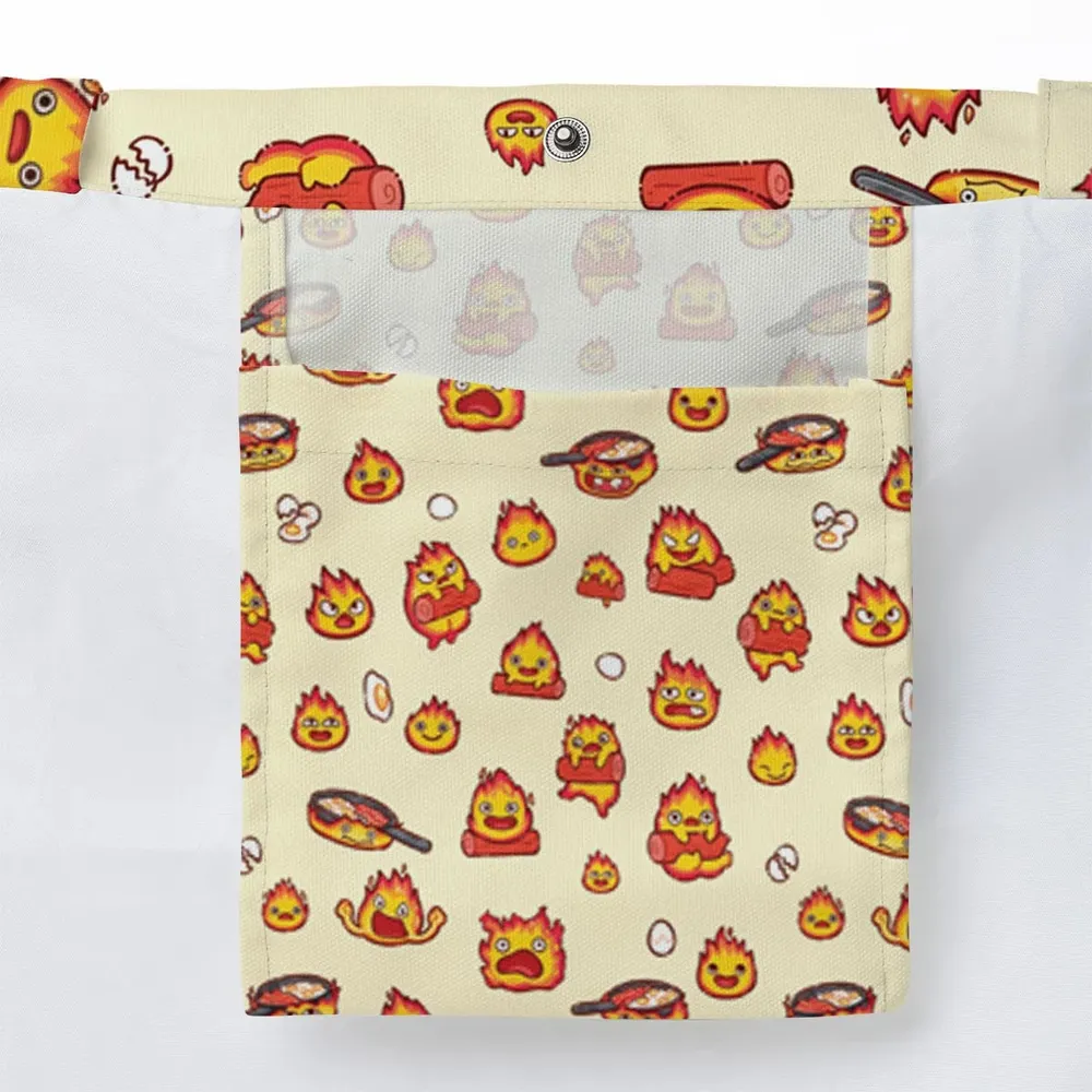 Calcifer Howl’s Moving Castle Large Tote Bag - 3