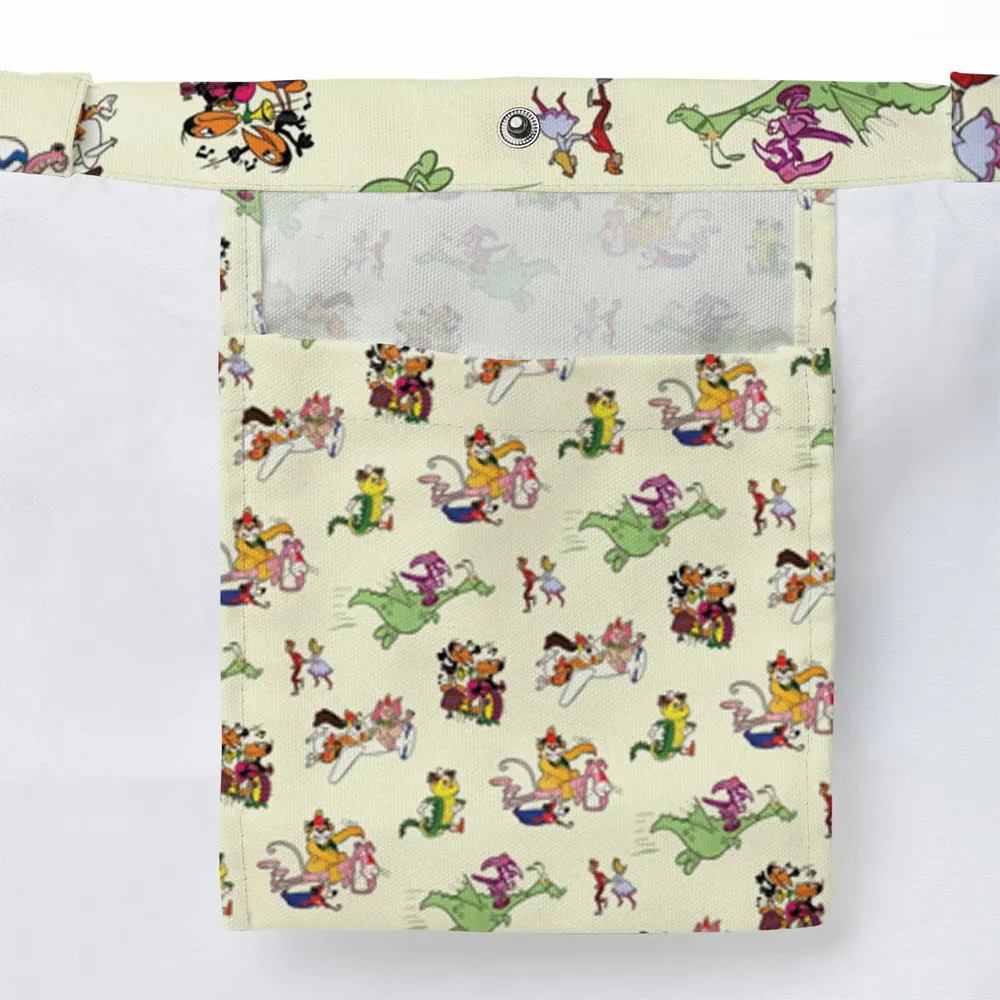 NBC Vintage Cartoon Large Tote Bag - 3