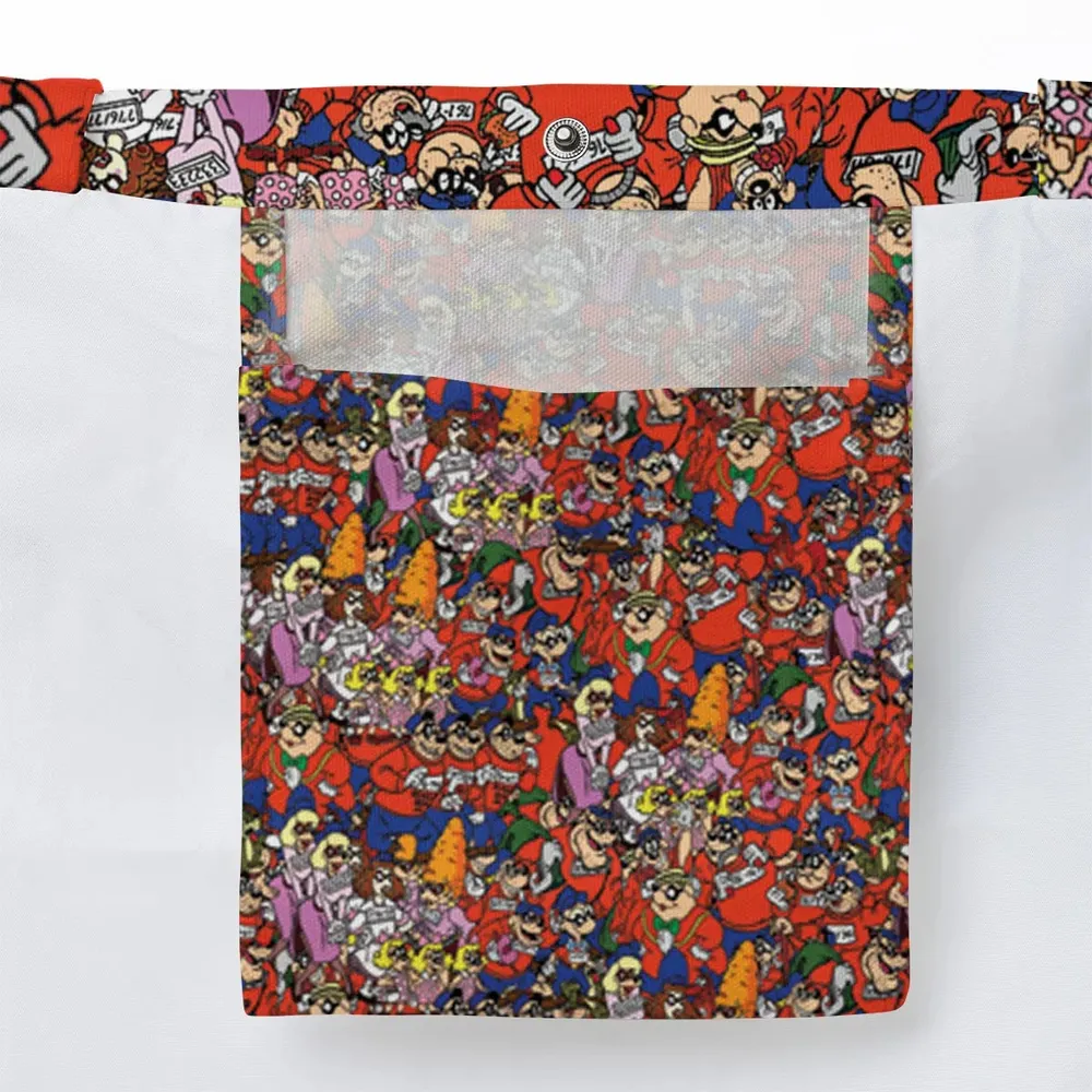 Beagle Boys Patterns Large Tote Bag - 3