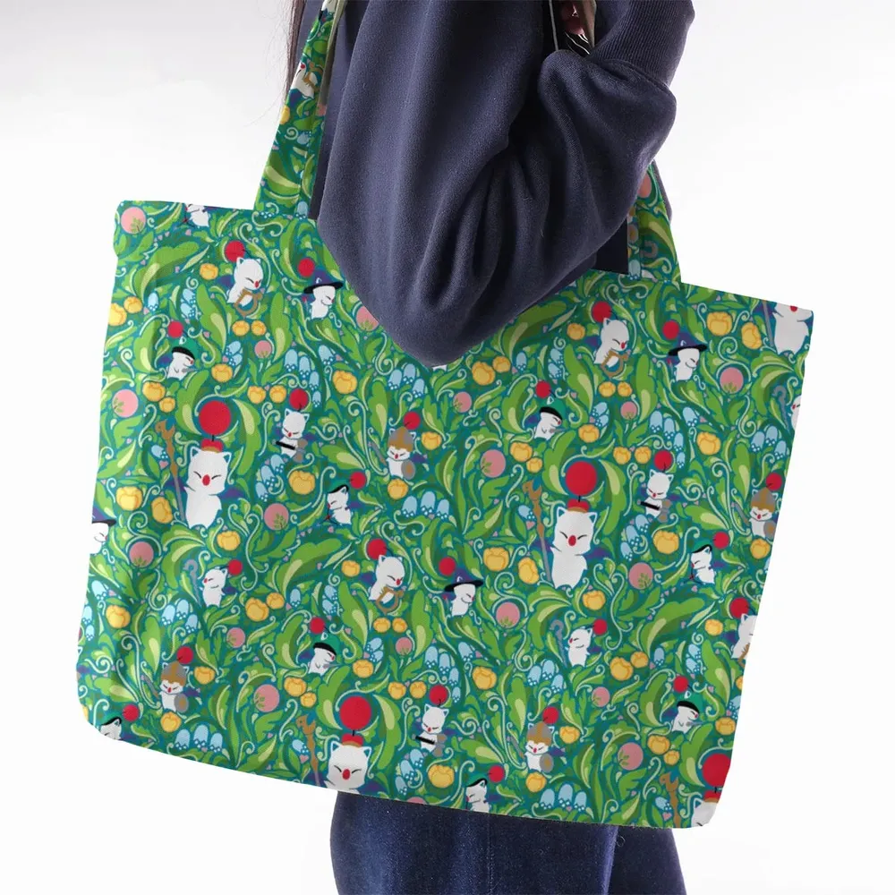 Moogle Final Fantasy Large Tote Bag - 2