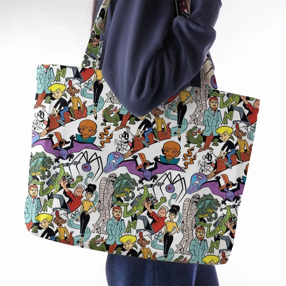 The Adventures Jonny Quest Large Tote Bag - 2