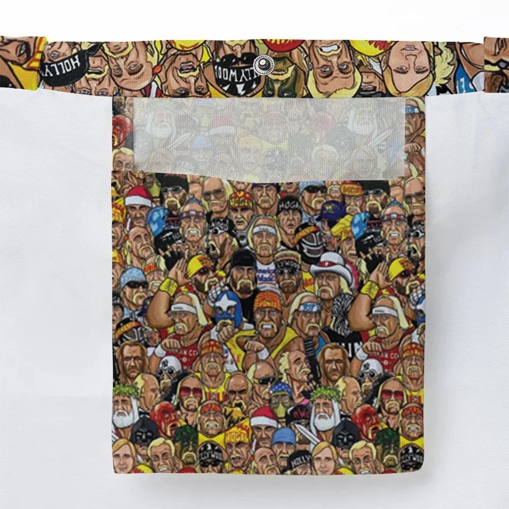 Classic Wrestlers Large Tote Bag - 3