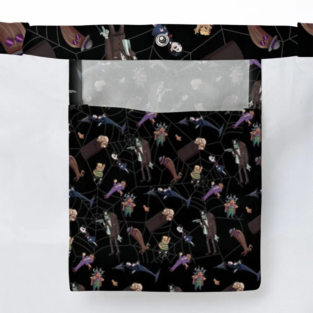 Groovie Addams Family  Cartoon Characters Large Tote Bag - 3
