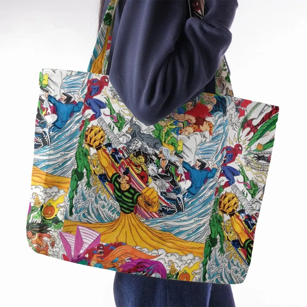 Spidey Sense Spider Man Large Tote Bag - 2