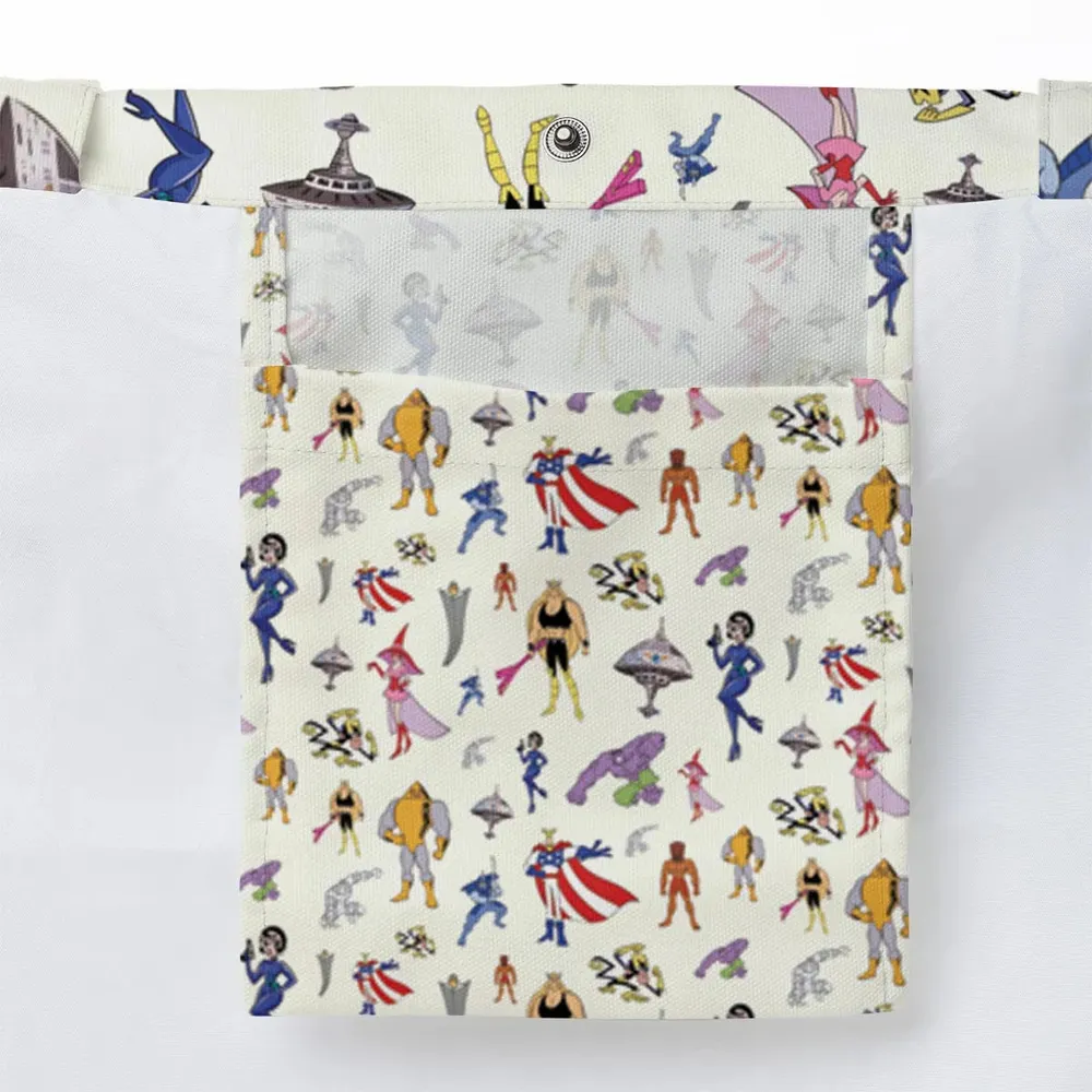 The Justice Friends Characters Large Tote Bag - 3