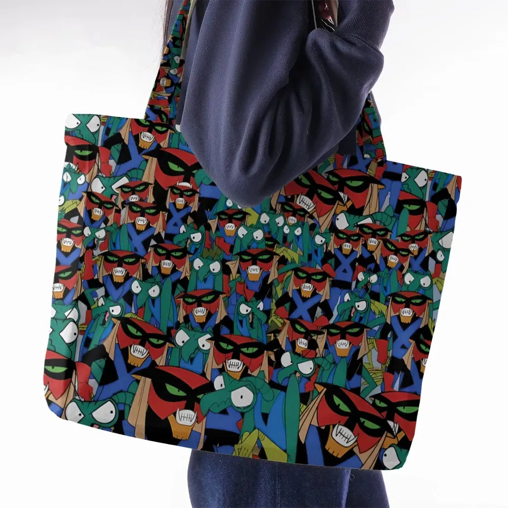 Brak and Zorak Space Ghost Coast to Coast Large Tote Bag - 2