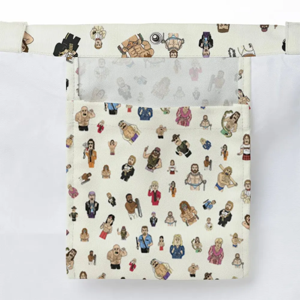 Old School Pro Wrestling Large Tote Bag - 3
