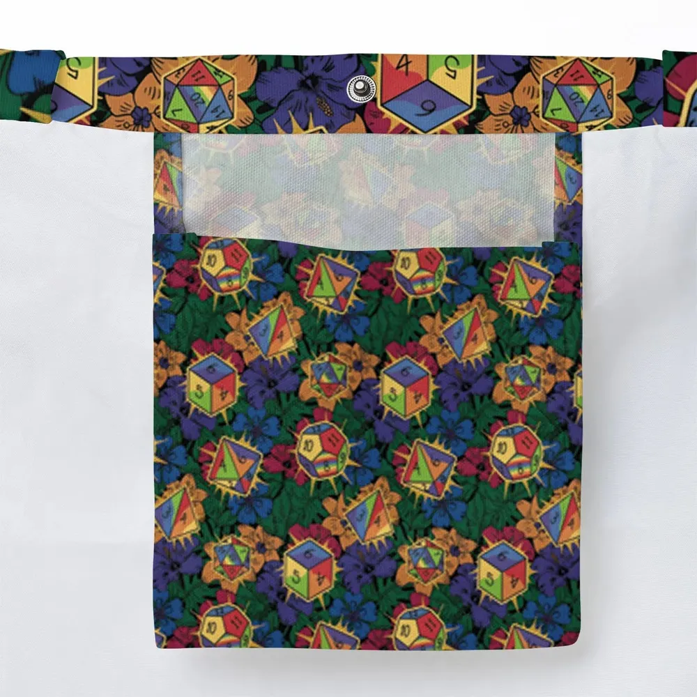 Tropical Dice DnD Large Tote Bag - 3