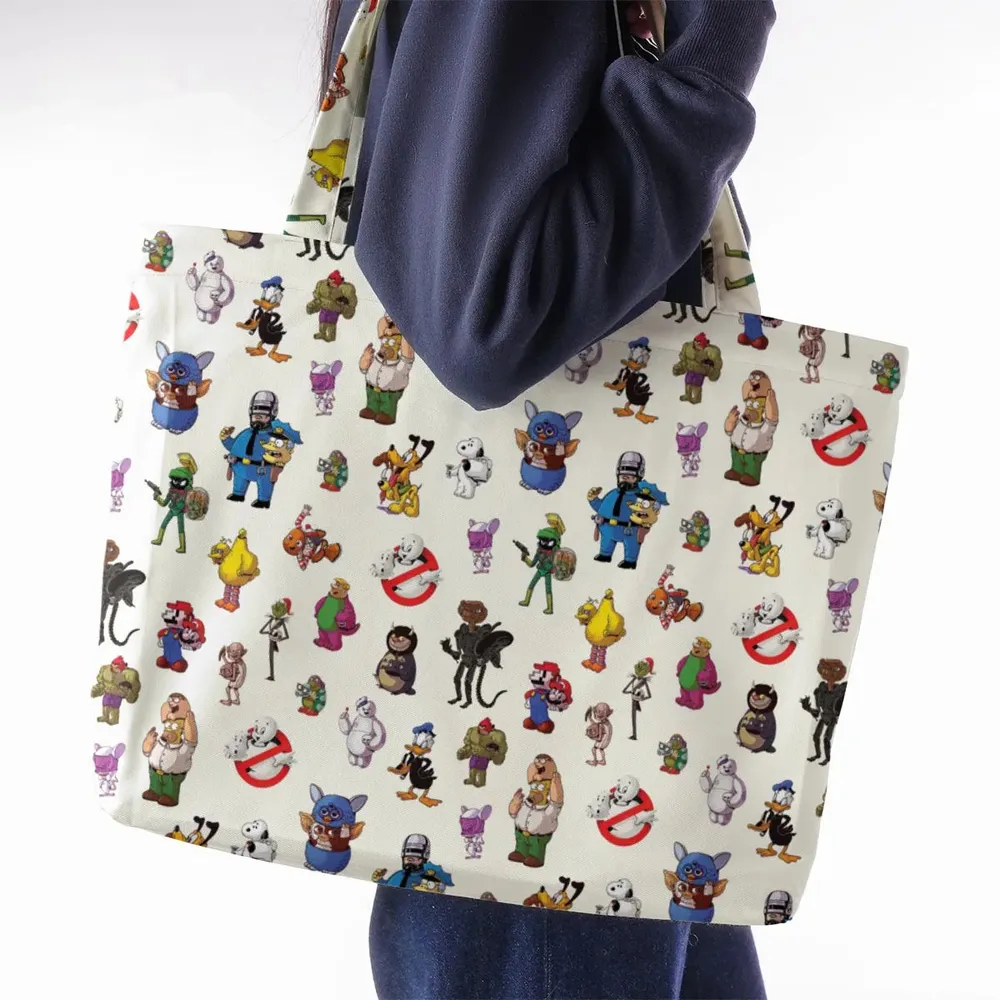 Behind The Face Large Tote Bag - 2