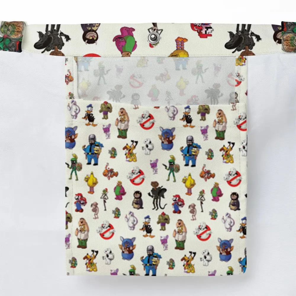 Behind The Face Large Tote Bag - 3