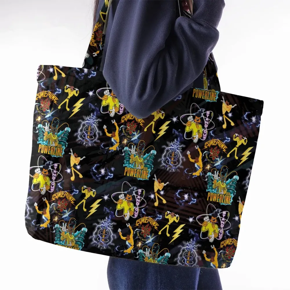 Powerline Concert A Goofy Movie Large Tote Bag - 2