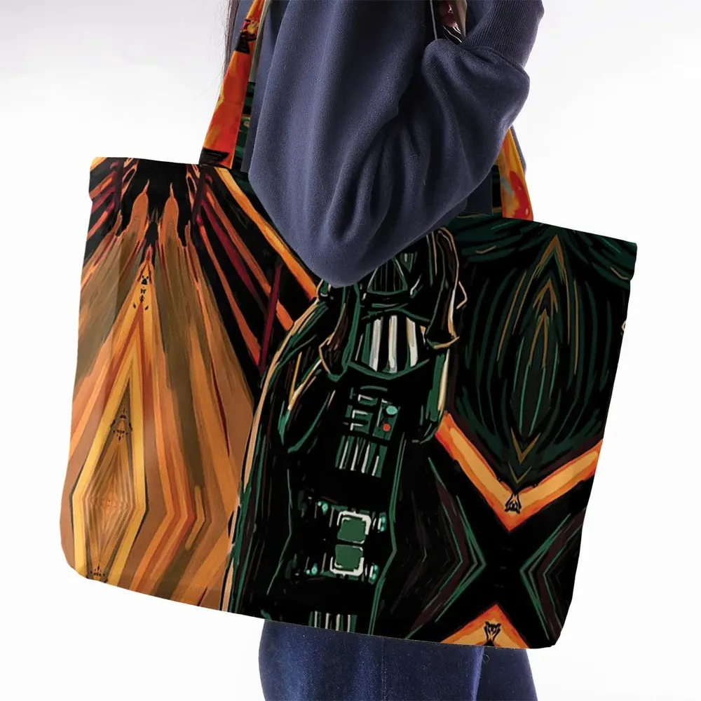 Vader Scream Darth Vader Large Tote Bag - 2