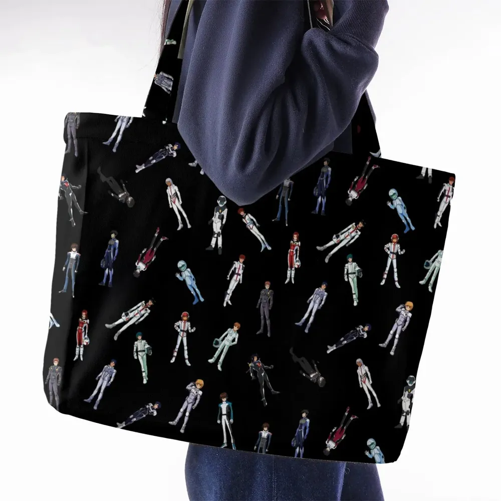 Gundam Pilot Suits Gundam Mobile Large Tote Bag - 2