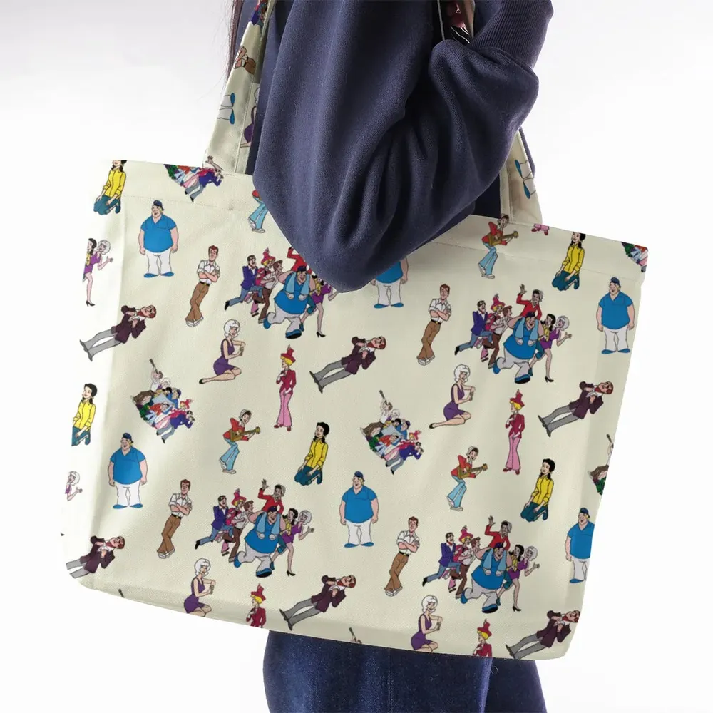 The New Adventures of Gilligan Pattern Large Tote Bag - 2
