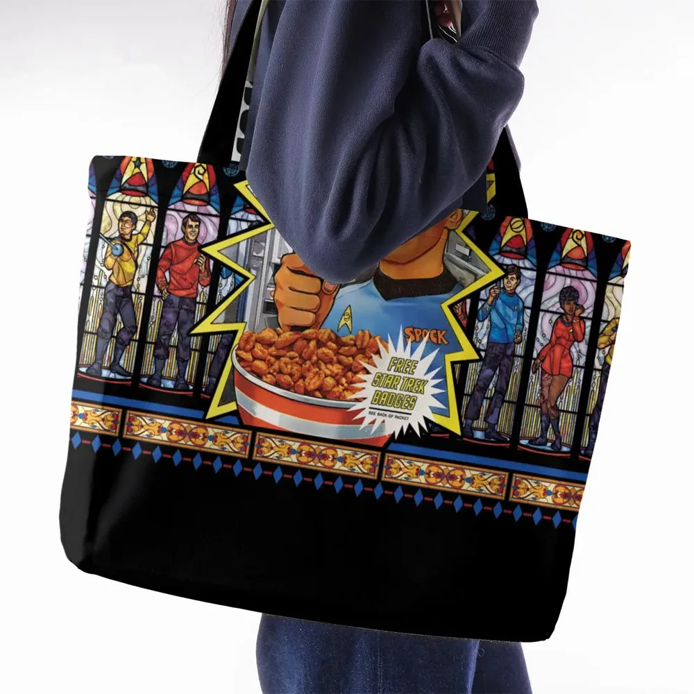 Sugar Smacks Star Trek Large Tote Bag - 2