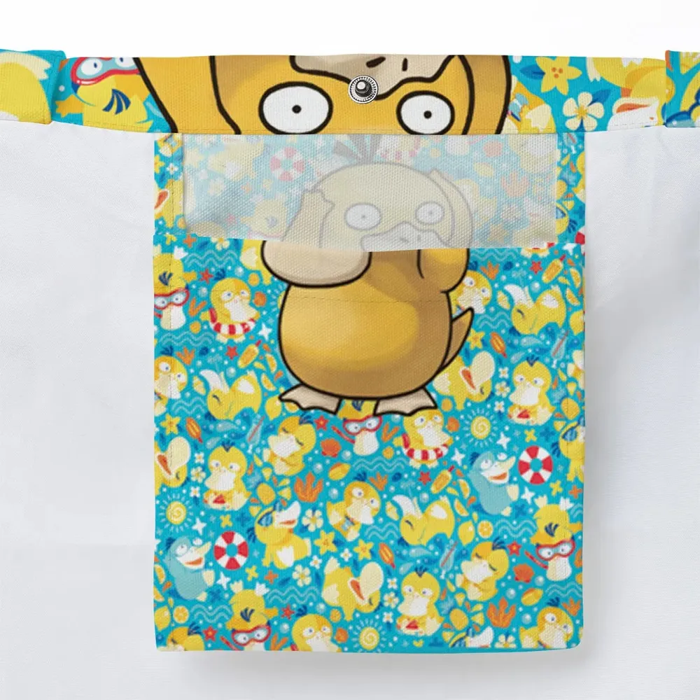 Psyduck Power Pokemon Large Tote Bag - 3