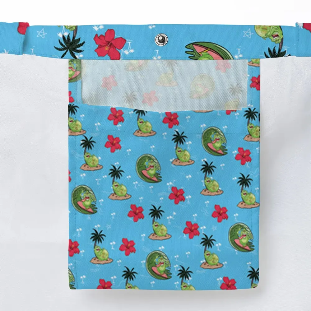 Ghostbusters Slimer Summer Vibes Large Tote Bag - 3