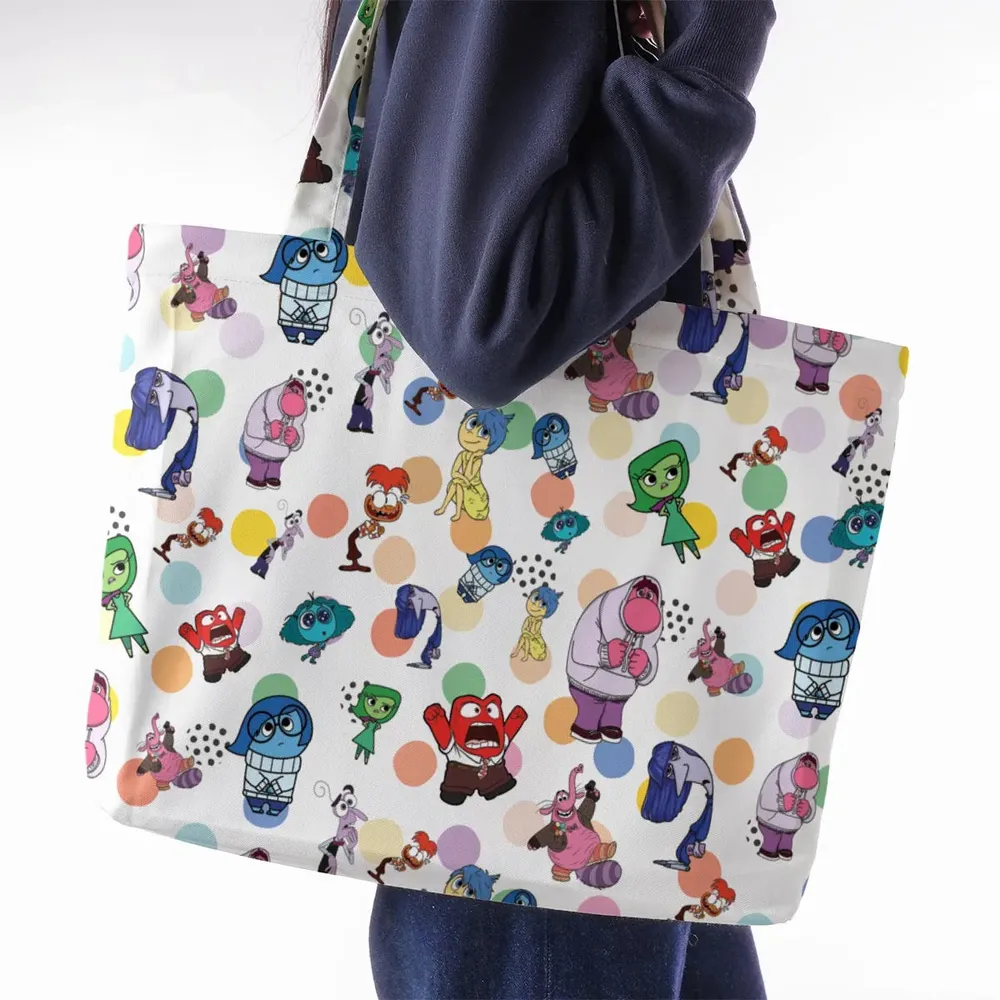 Emotion Characters Inside Out Large Tote Bag - 2