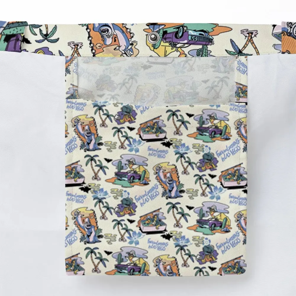 Vacation Fear and Loathing In Las Vegas Pattern Large Tote Bag - 3