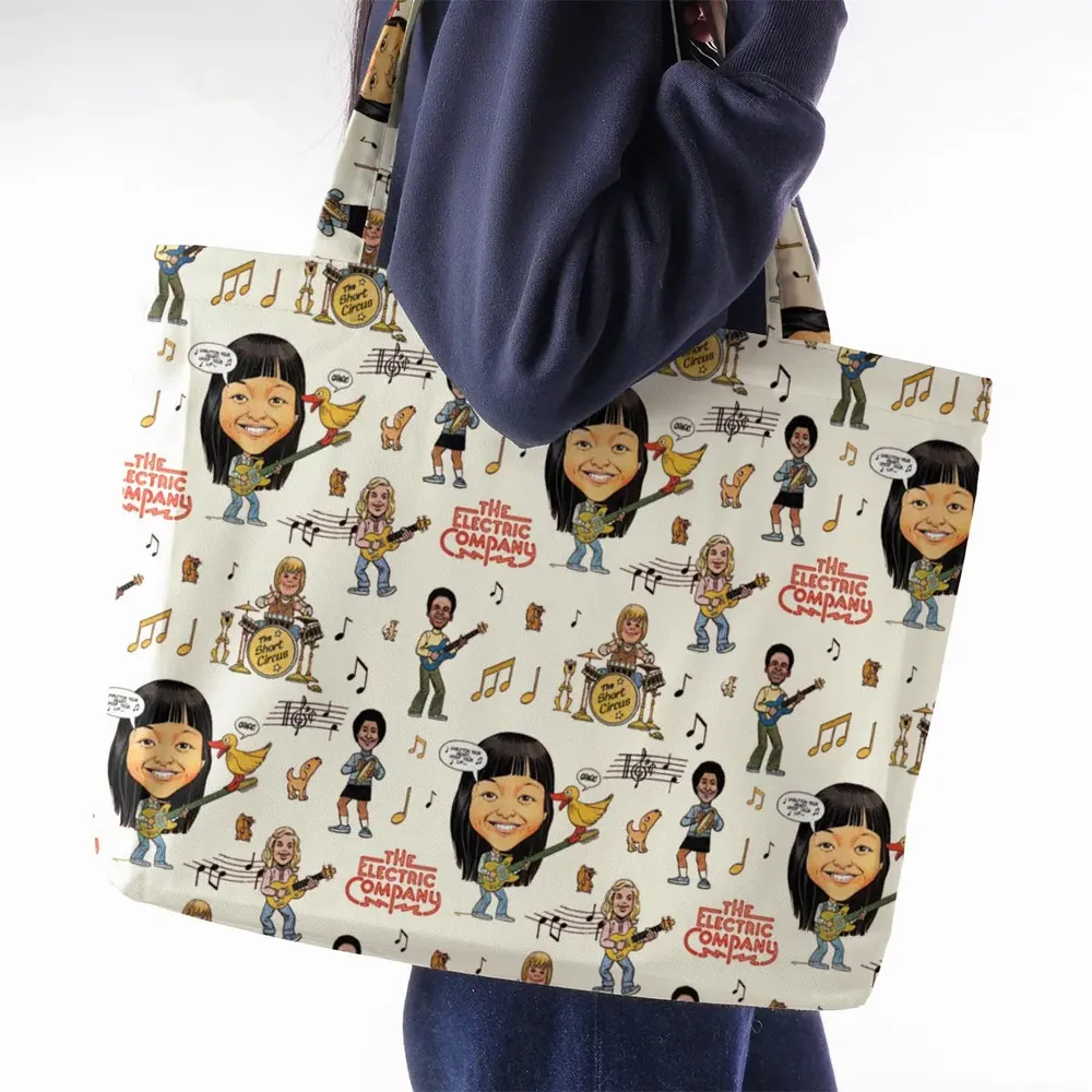 The Electric Company PBS Show Large Tote Bag - 2