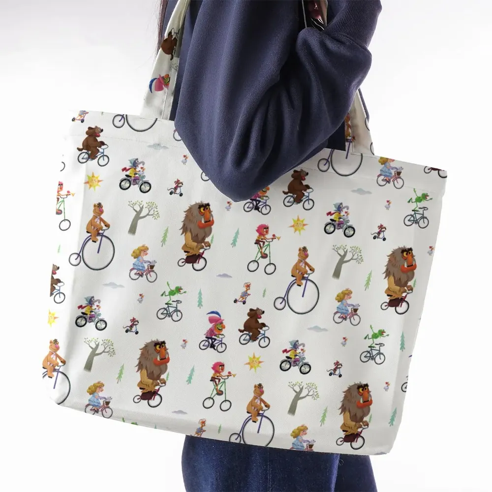 The Muppet Movie Bike Scene Large Tote Bag - 2