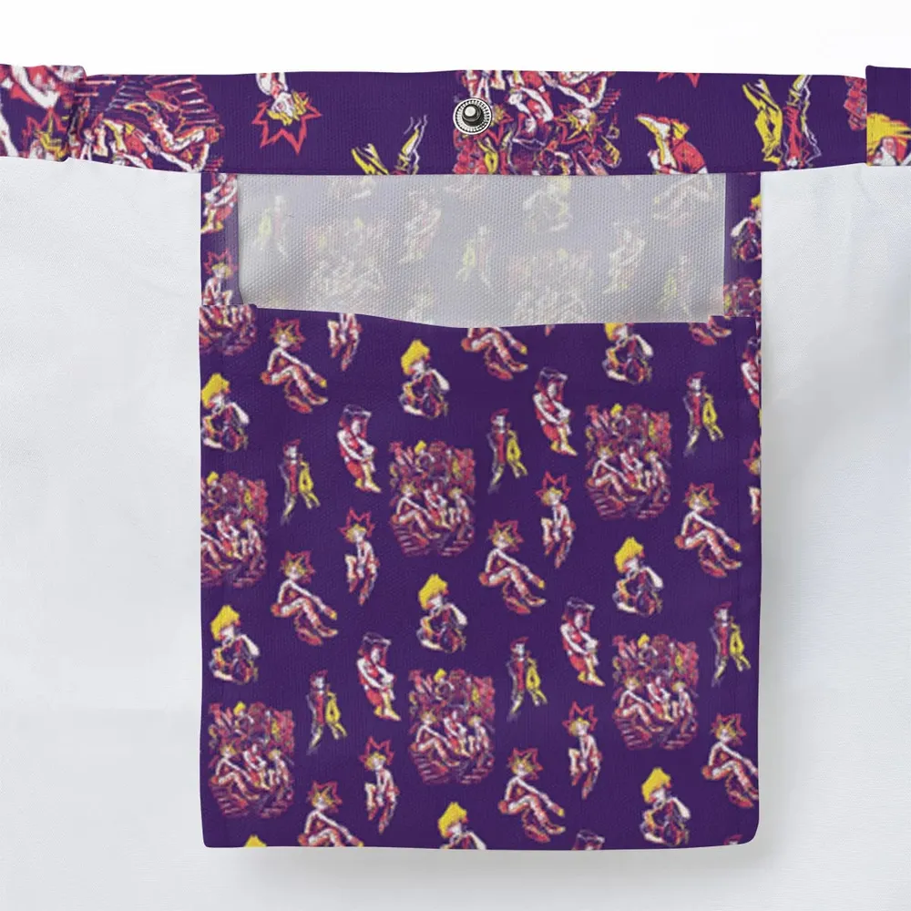 Yu Gi Oh Characters Patterns Large Tote Bag - 3
