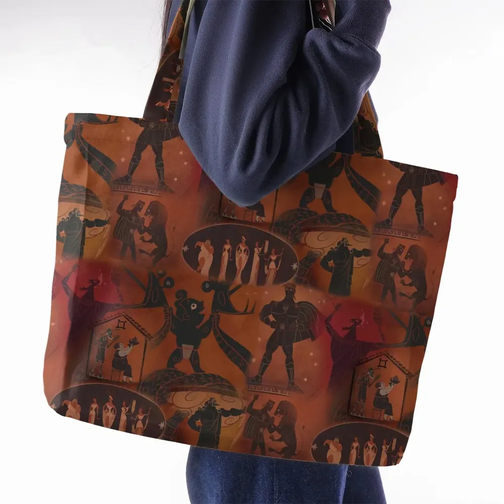 Ancient Hero Hercules 1997 Seamless Large Tote Bag - 2
