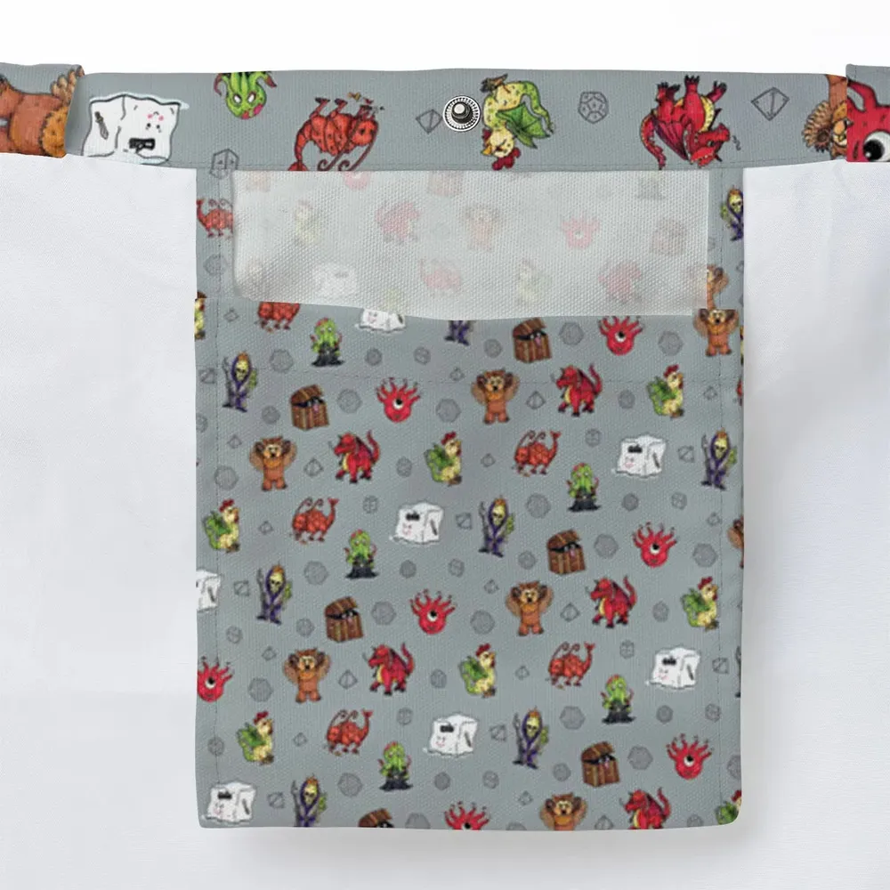 Little Monsters DnD Large Tote Bag - 3