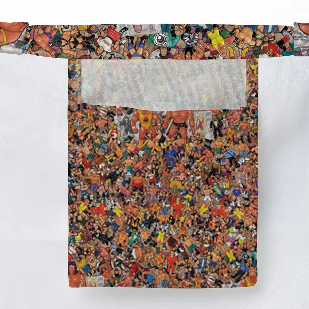 Wrestling Hulk Hogan and Buddies Figures Large Tote Bag - 3