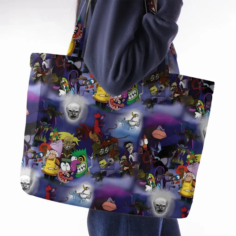 Fearless Courage the Cowardly Dog Large Tote Bag - 2