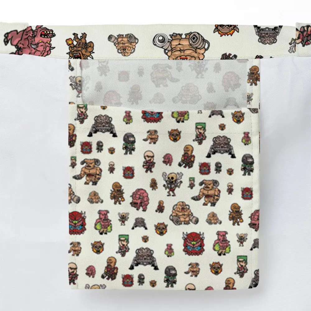 Doom Chibi Characters Large Tote Bag - 3