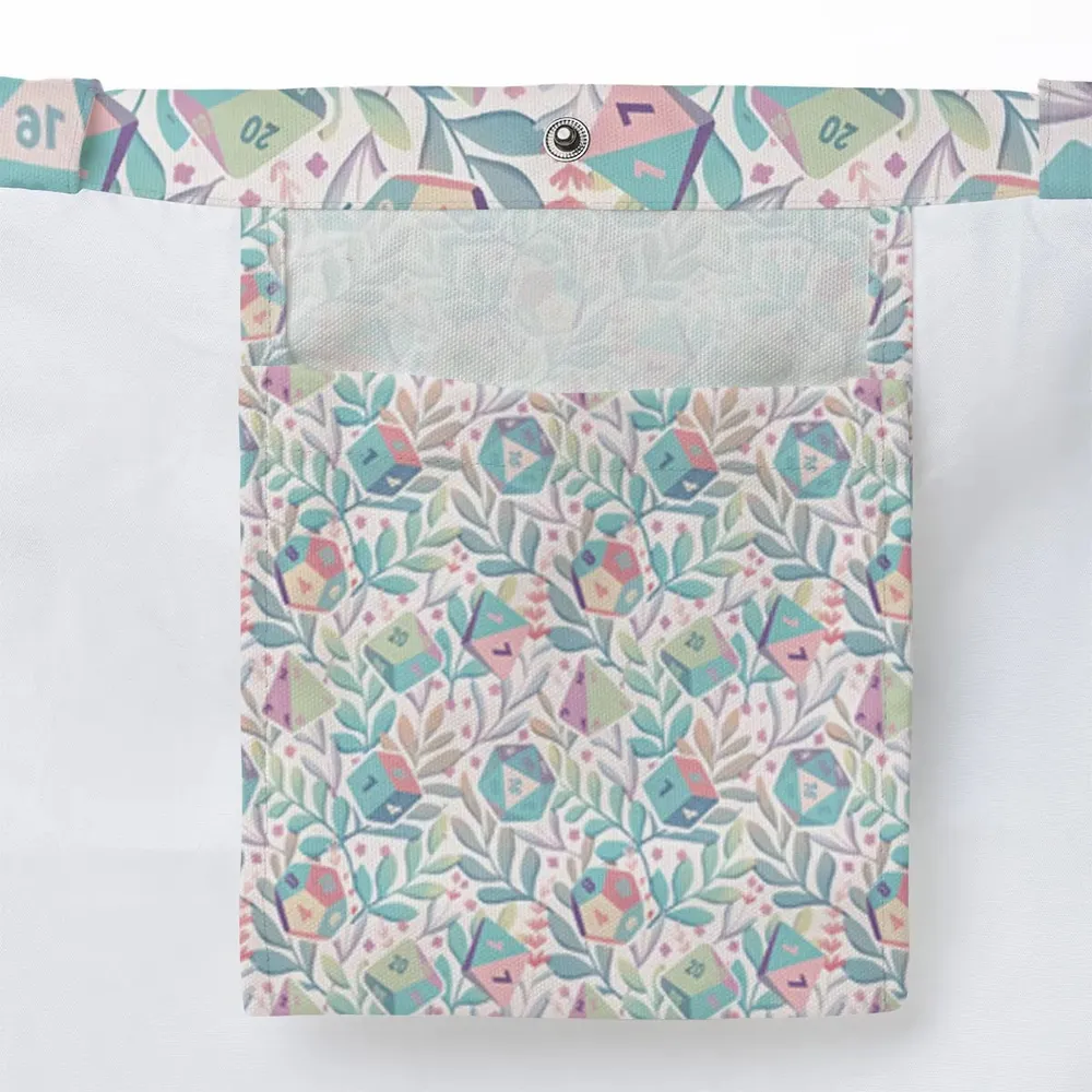 Dice Flower Soft DnD Large Tote Bag - 3