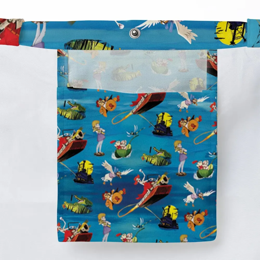 Chasing The Rescuers Characters Large Tote Bag - 3