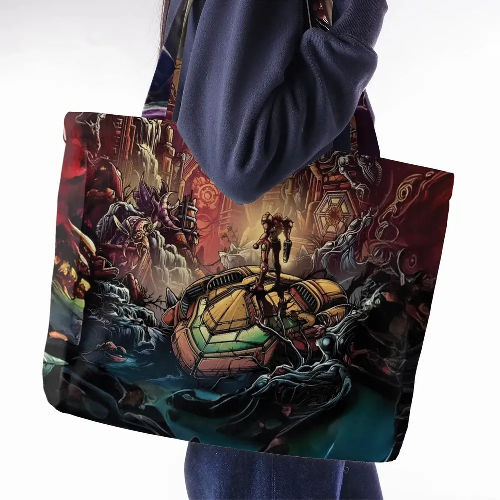Metroid Prime Large Tote Bag - 2