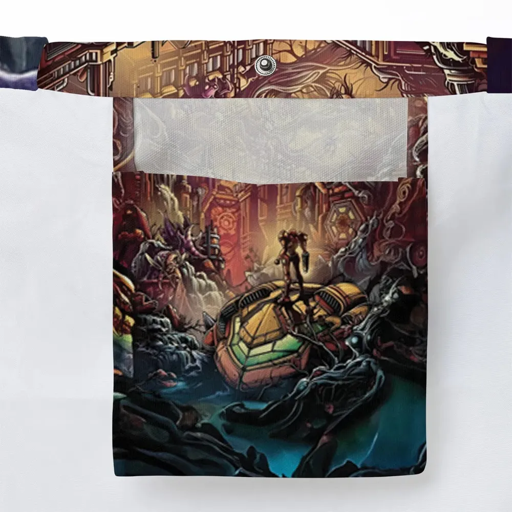 Metroid Prime Large Tote Bag - 3