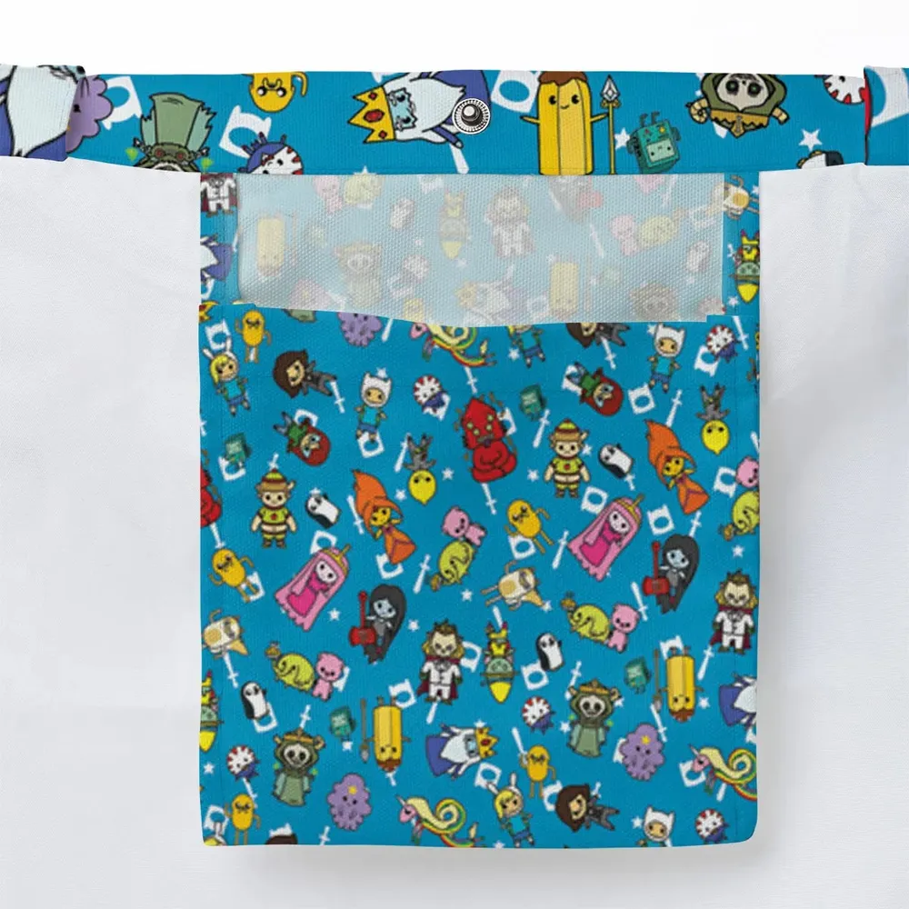 Adventure Time Characters Doodle Large Tote Bag - 3