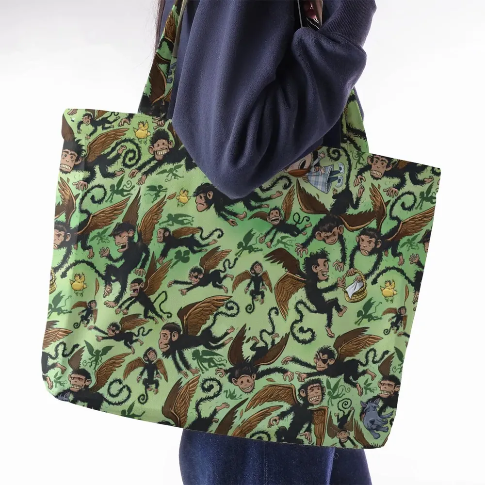 Flying Monkeys The Wizard Of Oz Large Tote Bag - 2
