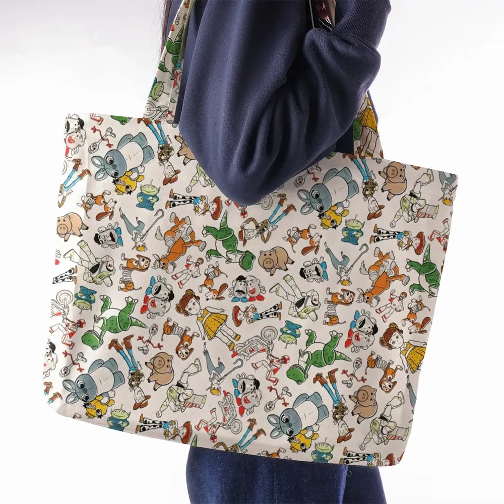 Toy Story Toss Pattern Large Tote Bag - 2
