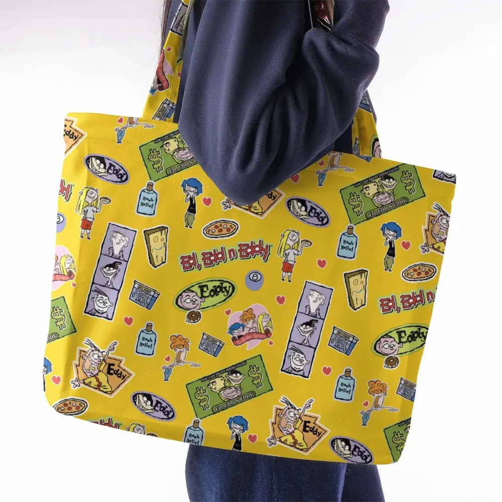 Ed Edd n Eddy n The Kanker Sisters Large Tote Bag - 2