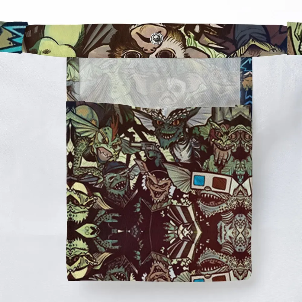 Tropical Gremlins Large Tote Bag - 3