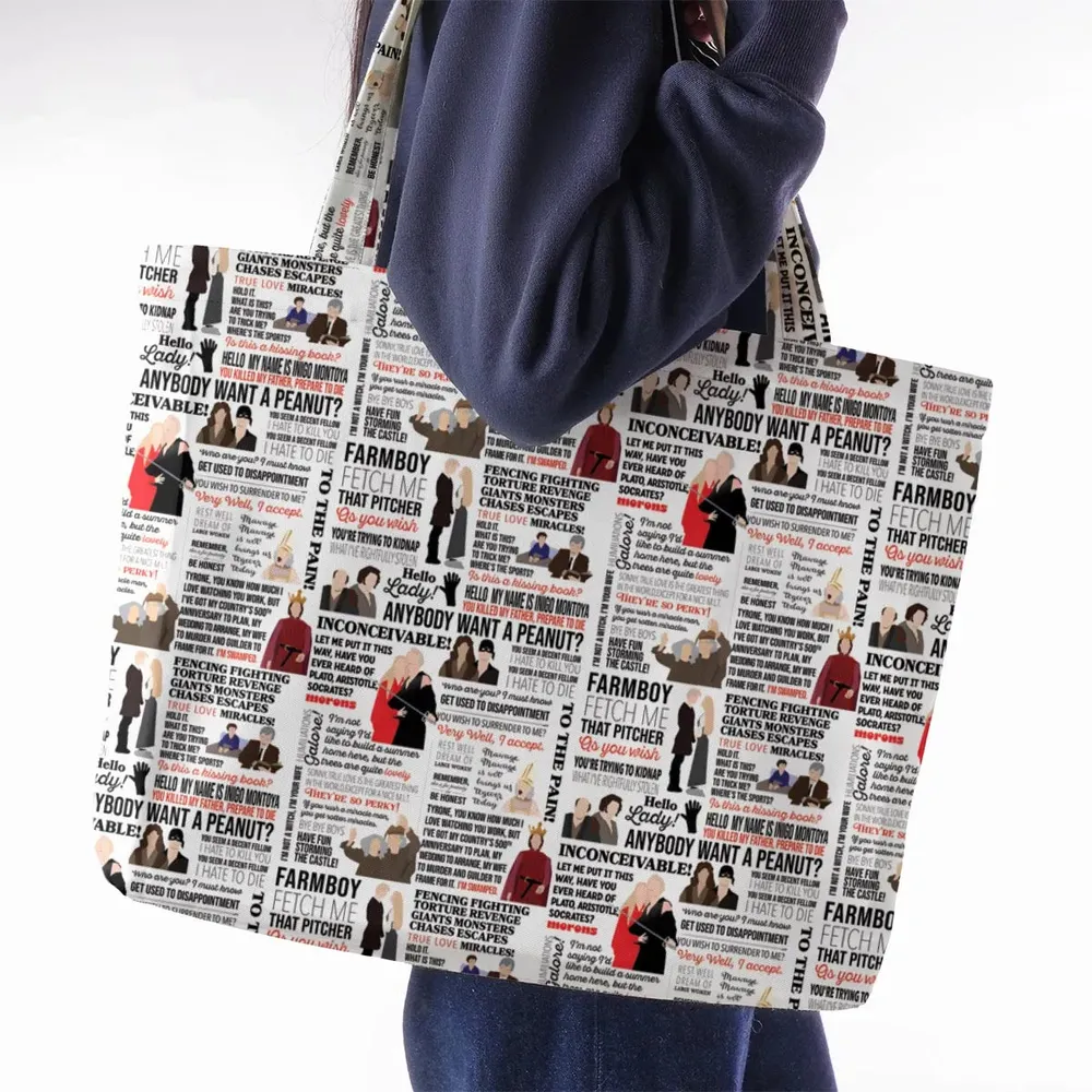 Inconceivable Quotes Large Tote Bag - 2